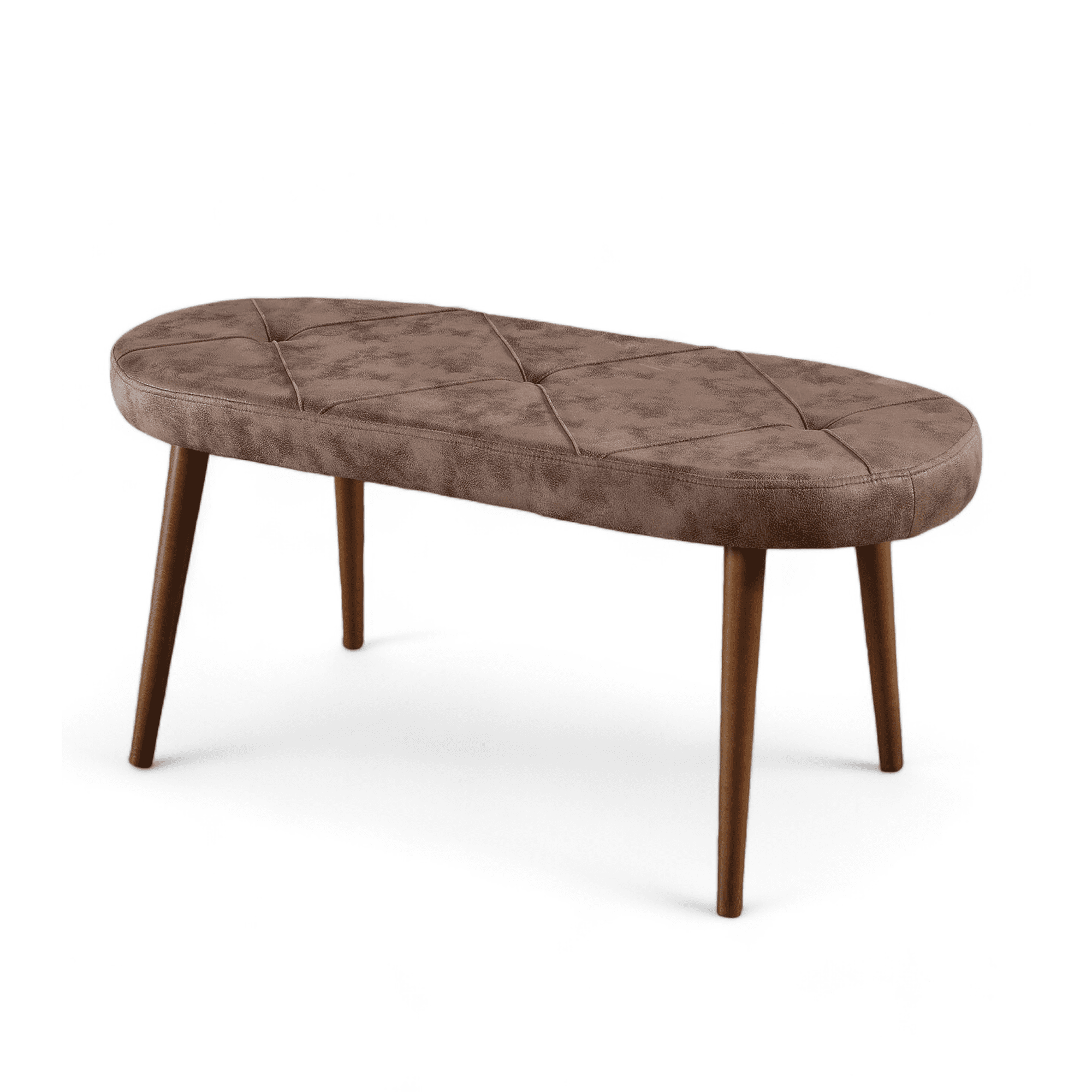 Bench | Milas Kumaş | Ceviz Ayak