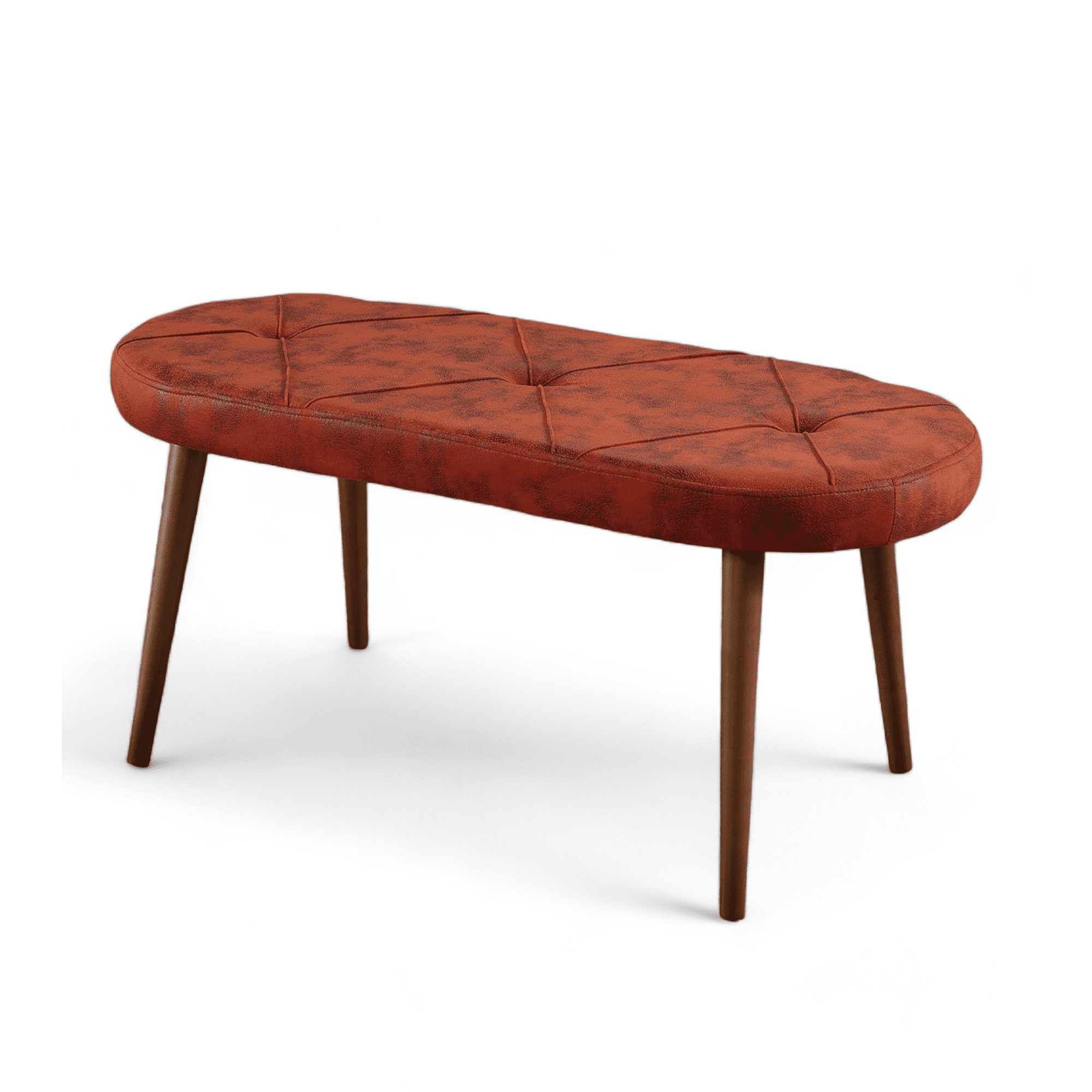 Bench | Milas Kumaş | Ceviz Ayak