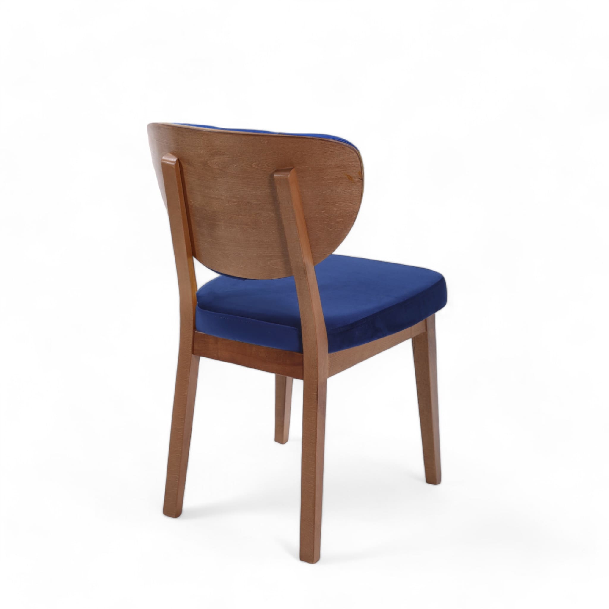 Boston Sandalye | Baby Face Kumaş | Ceviz Ahşap İskelet