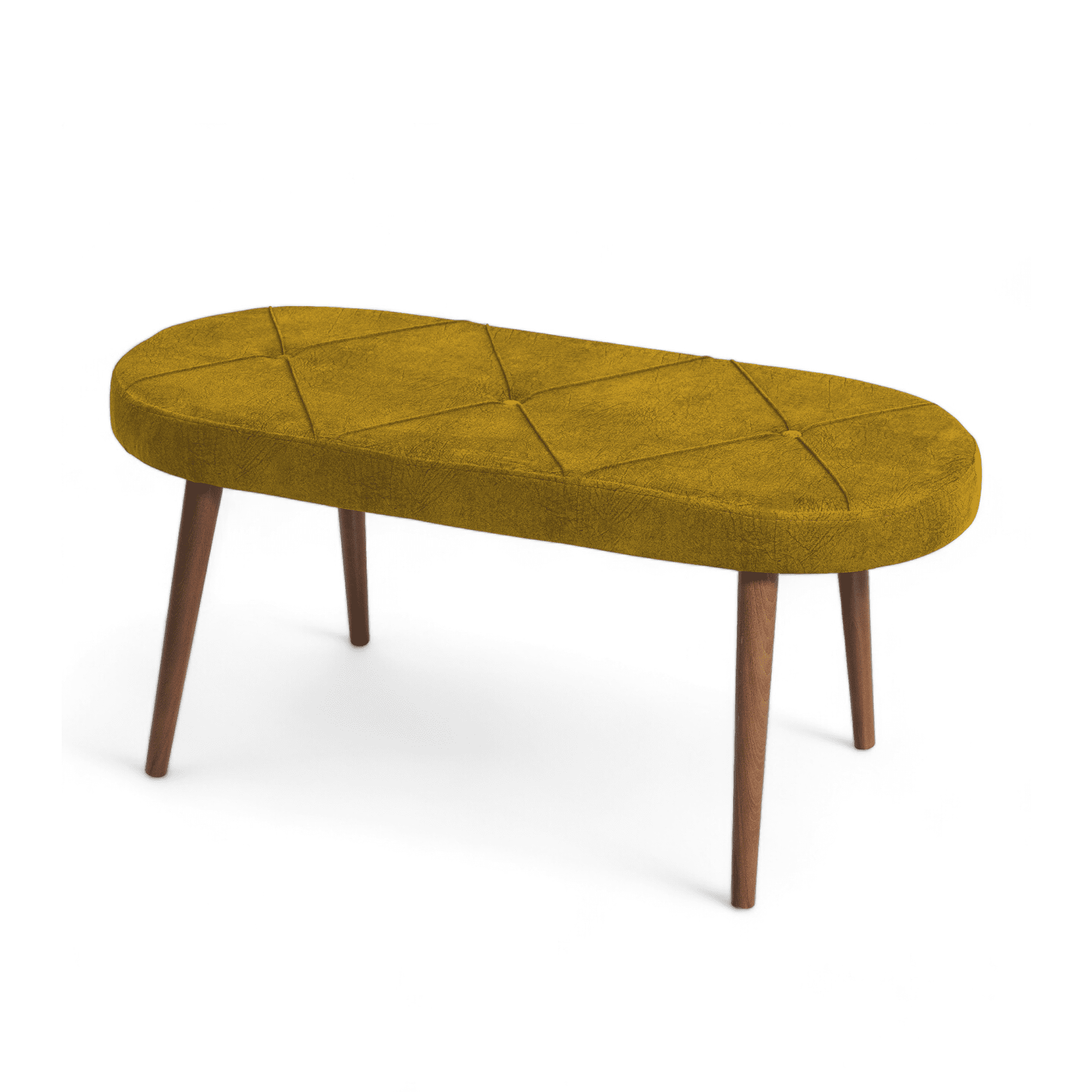 Bench | Jerika Kumaş | Ceviz Ayak