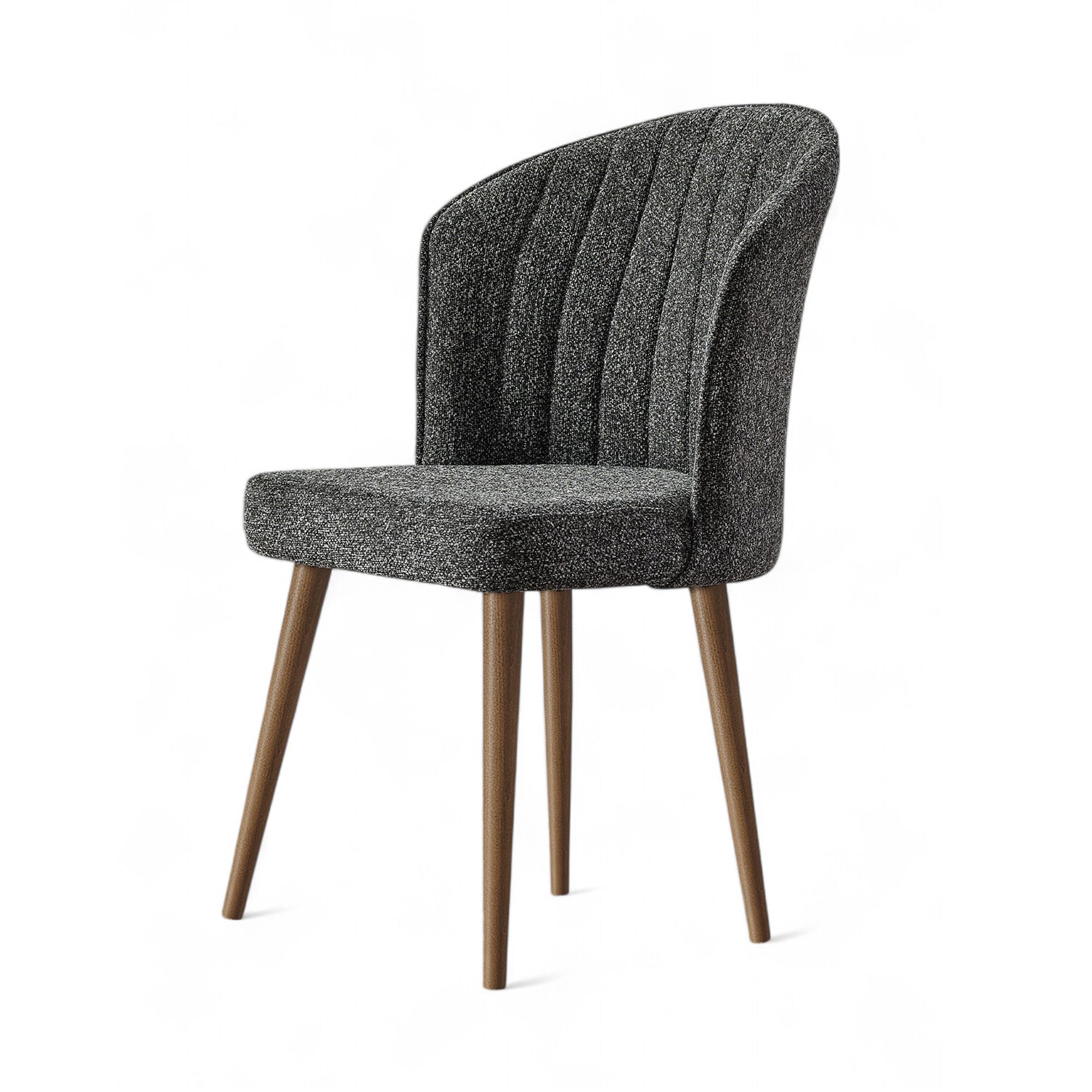 Rubi Sandalye | Mensey Kumaş | Ahşap Ayak