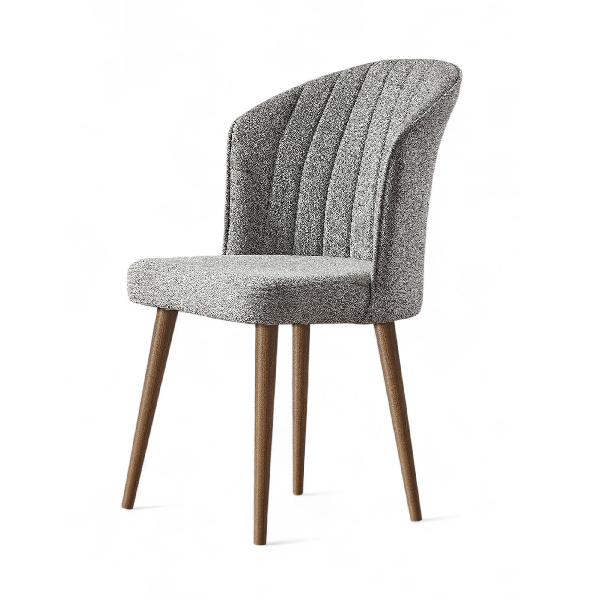 Rubi Sandalye | Mensey Kumaş | Ahşap Ayak